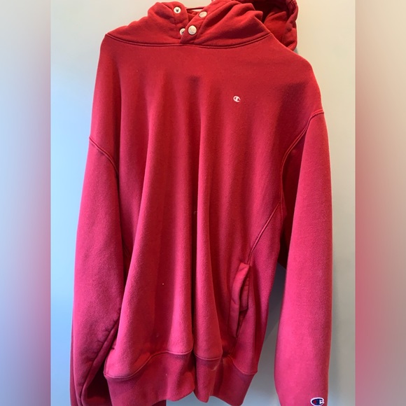 Champion red hoodie - Picture 1 of 1
